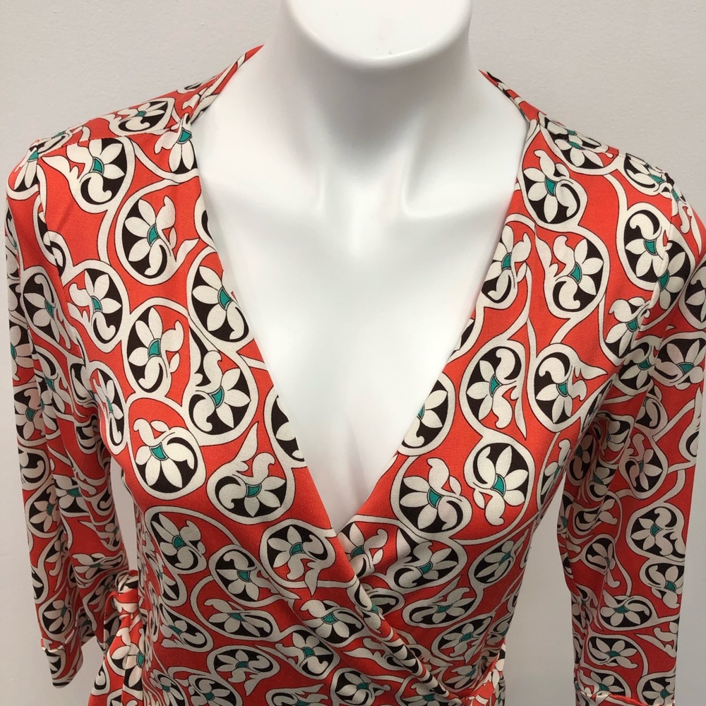 DVF Wrap Tie Dress - Picture 6 of 11
